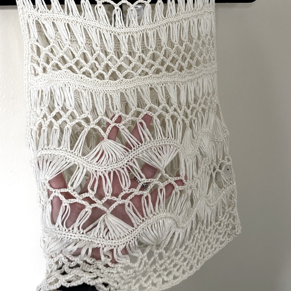 Divided H&M | White Crochet Crop Tank | Size Small - Picture 7 of 12